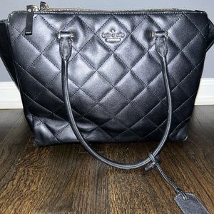 Black Kate Spade Emerson Place Hayden Satchel